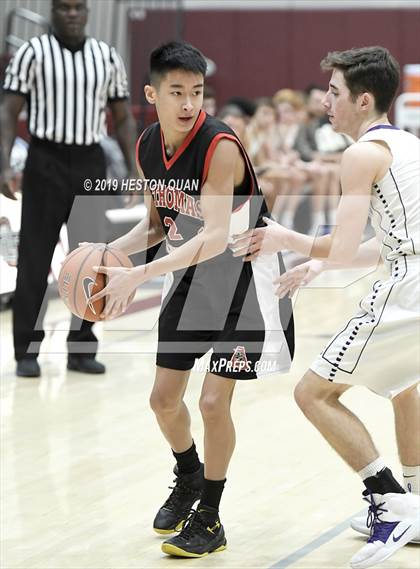 Thumbnail 3 in Spring Creek vs St. Thomas Aquinas - Canada (Rancho Mirage Holiday Invitational) photogallery.