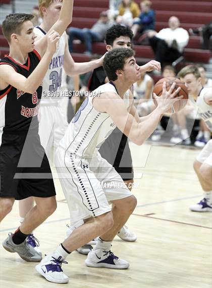 Thumbnail 2 in Spring Creek vs St. Thomas Aquinas - Canada (Rancho Mirage Holiday Invitational) photogallery.