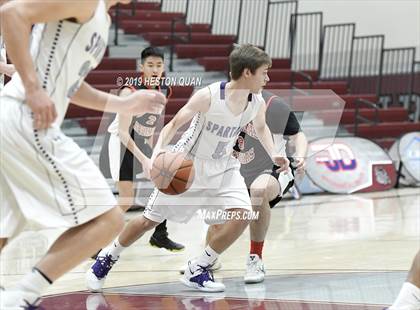 Thumbnail 2 in Spring Creek vs St. Thomas Aquinas - Canada (Rancho Mirage Holiday Invitational) photogallery.