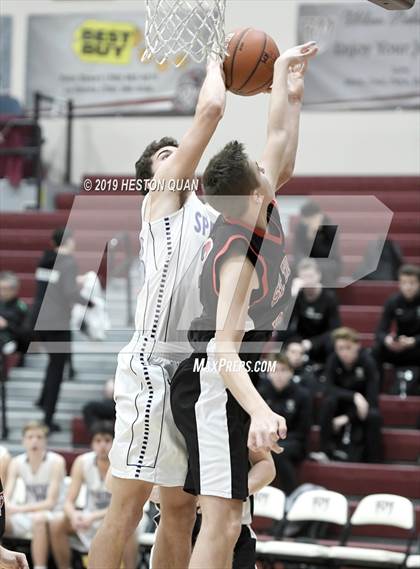 Thumbnail 2 in Spring Creek vs St. Thomas Aquinas - Canada (Rancho Mirage Holiday Invitational) photogallery.