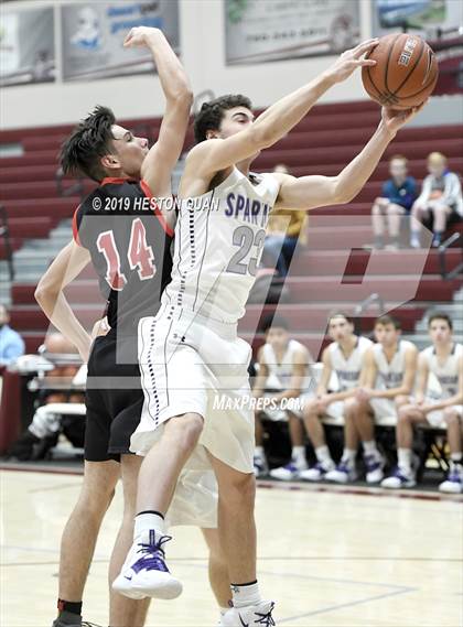 Thumbnail 2 in Spring Creek vs St. Thomas Aquinas - Canada (Rancho Mirage Holiday Invitational) photogallery.