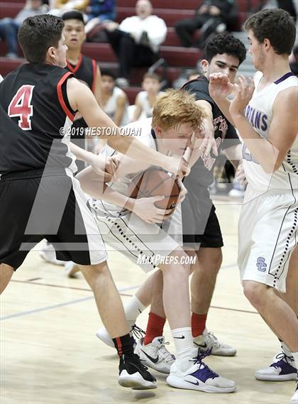 Thumbnail 3 in Spring Creek vs St. Thomas Aquinas - Canada (Rancho Mirage Holiday Invitational) photogallery.
