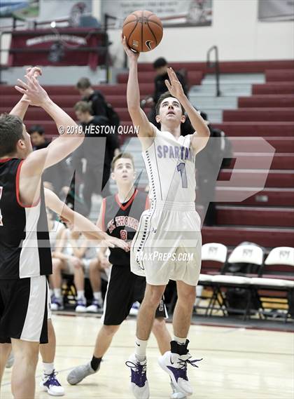 Thumbnail 1 in Spring Creek vs St. Thomas Aquinas - Canada (Rancho Mirage Holiday Invitational) photogallery.
