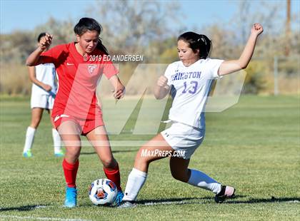 Thumbnail 2 in Truckee vs. Yerington (NIAA 3A Northern Region Playoff) photogallery.