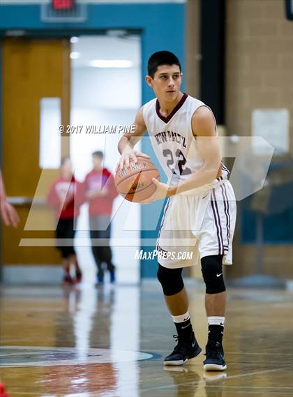 Thumbnail 3 in New Paltz vs. Goshen Central (Officials vs Cancer) photogallery.