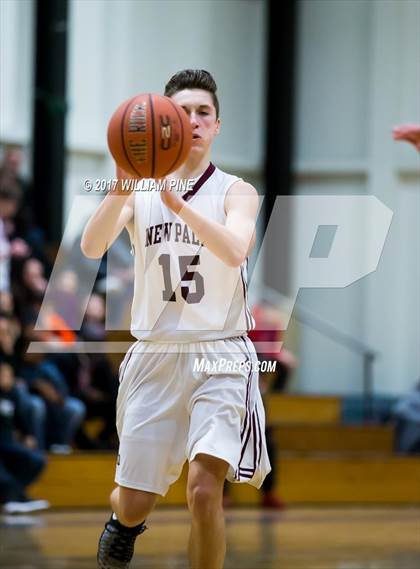 Thumbnail 1 in New Paltz vs. Goshen Central (Officials vs Cancer) photogallery.
