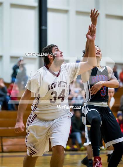 Thumbnail 3 in New Paltz vs. Goshen Central (Officials vs Cancer) photogallery.