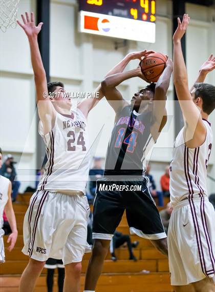 Thumbnail 3 in New Paltz vs. Goshen Central (Officials vs Cancer) photogallery.