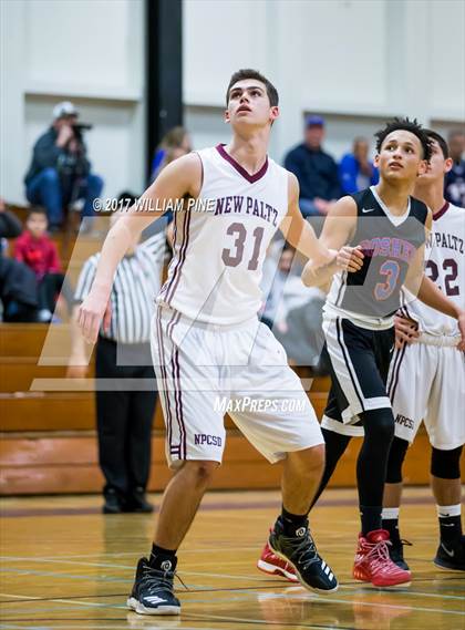 Thumbnail 2 in New Paltz vs. Goshen Central (Officials vs Cancer) photogallery.