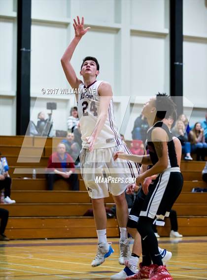 Thumbnail 3 in New Paltz vs. Goshen Central (Officials vs Cancer) photogallery.