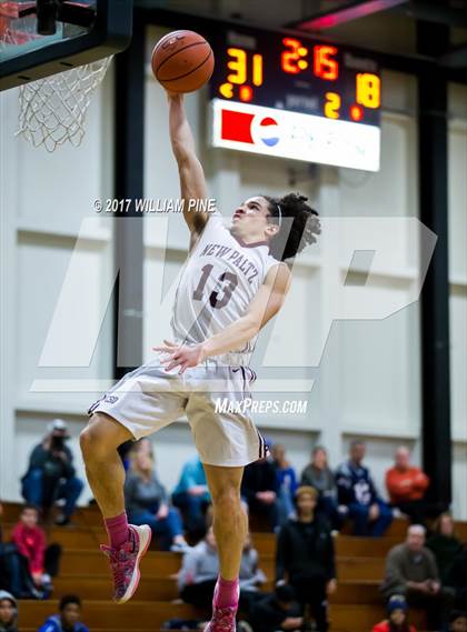 Thumbnail 1 in New Paltz vs. Goshen Central (Officials vs Cancer) photogallery.