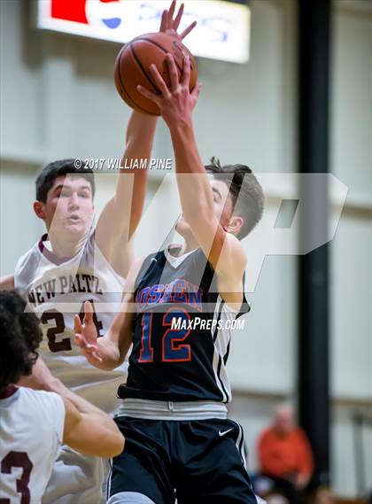 Thumbnail 3 in New Paltz vs. Goshen Central (Officials vs Cancer) photogallery.