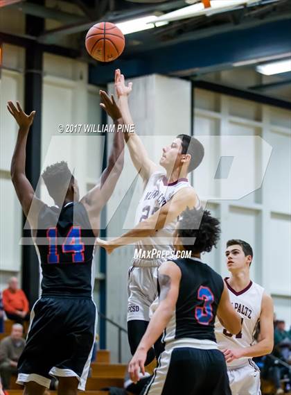 Thumbnail 2 in New Paltz vs. Goshen Central (Officials vs Cancer) photogallery.