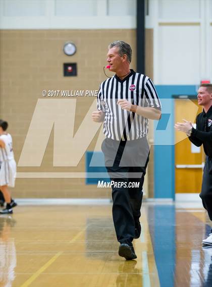 Thumbnail 3 in New Paltz vs. Goshen Central (Officials vs Cancer) photogallery.