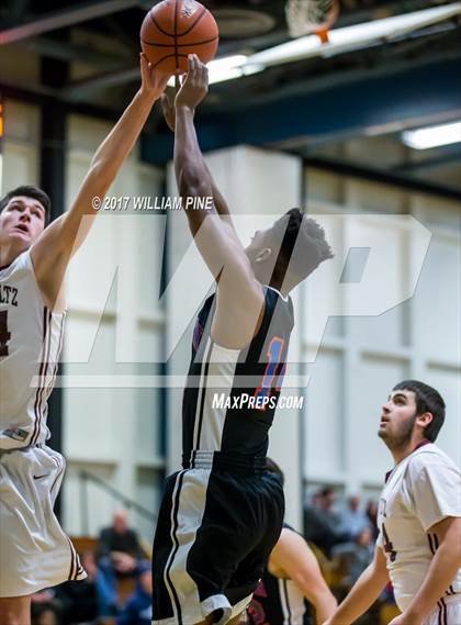 Thumbnail 1 in New Paltz vs. Goshen Central (Officials vs Cancer) photogallery.