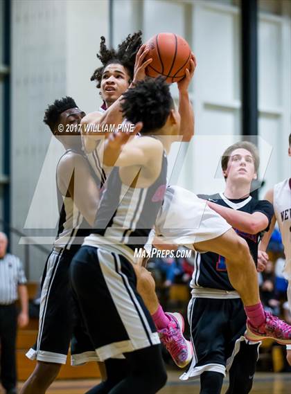 Thumbnail 1 in New Paltz vs. Goshen Central (Officials vs Cancer) photogallery.
