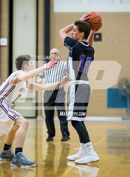 Thumbnail 1 in New Paltz vs. Goshen Central (Officials vs Cancer) photogallery.