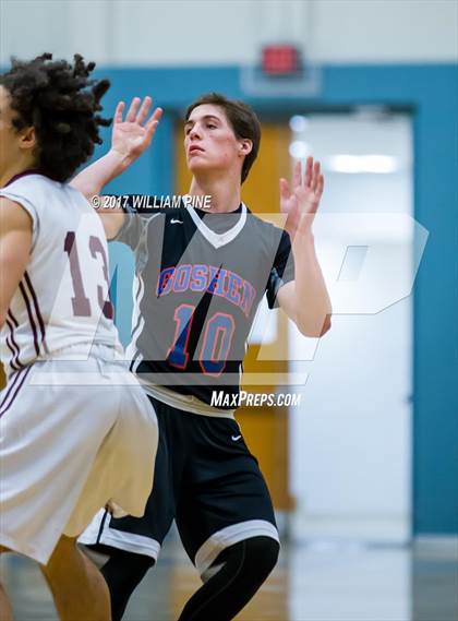 Thumbnail 2 in New Paltz vs. Goshen Central (Officials vs Cancer) photogallery.
