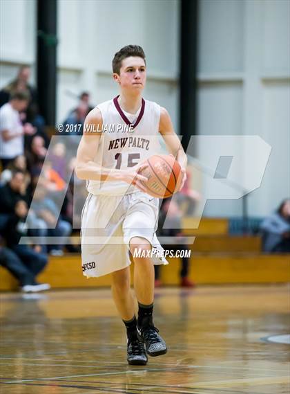 Thumbnail 3 in New Paltz vs. Goshen Central (Officials vs Cancer) photogallery.