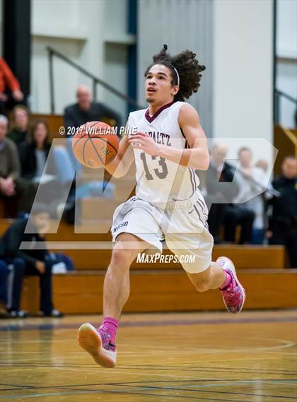 Thumbnail 2 in New Paltz vs. Goshen Central (Officials vs Cancer) photogallery.