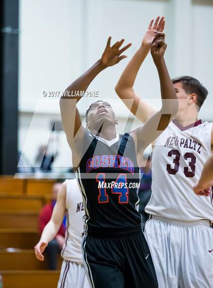 Thumbnail 1 in New Paltz vs. Goshen Central (Officials vs Cancer) photogallery.