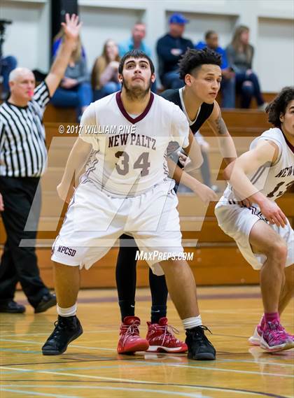 Thumbnail 3 in New Paltz vs. Goshen Central (Officials vs Cancer) photogallery.