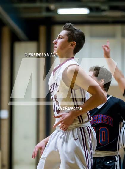 Thumbnail 2 in New Paltz vs. Goshen Central (Officials vs Cancer) photogallery.