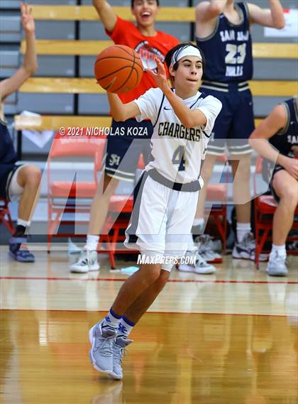 Thumbnail 3 in San Juan Hills vs. Dos Pueblos (Mater Dei Extravaganza) photogallery.