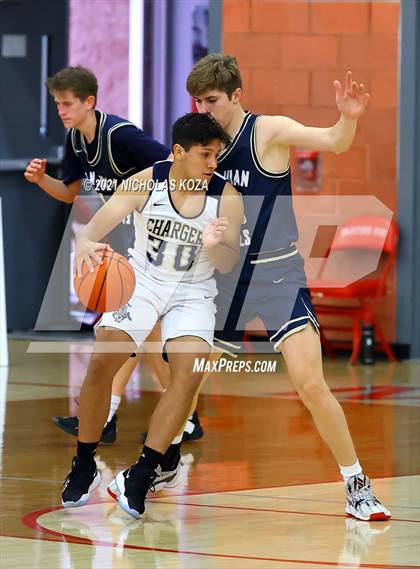 Thumbnail 3 in San Juan Hills vs. Dos Pueblos (Mater Dei Extravaganza) photogallery.