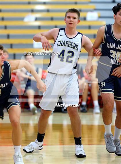 Thumbnail 3 in San Juan Hills vs. Dos Pueblos (Mater Dei Extravaganza) photogallery.