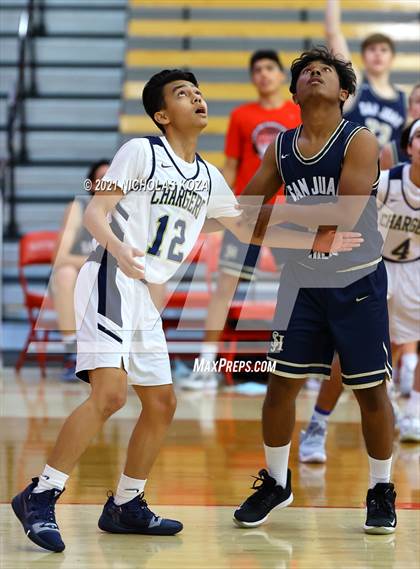 Thumbnail 3 in San Juan Hills vs. Dos Pueblos (Mater Dei Extravaganza) photogallery.