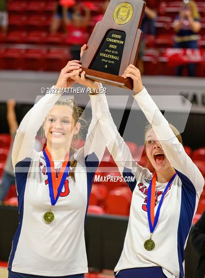 Thumbnail 2 in Union Academy vs Perquimans (NCHSAA 1A Final) (2 of 2 - Awards, Team Photos)  photogallery.