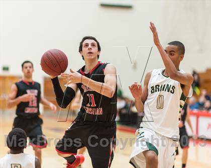 Thumbnail 1 in Valley Christian vs. St. Patrick-St. Vincent (Catholic School Winter Classic) photogallery.