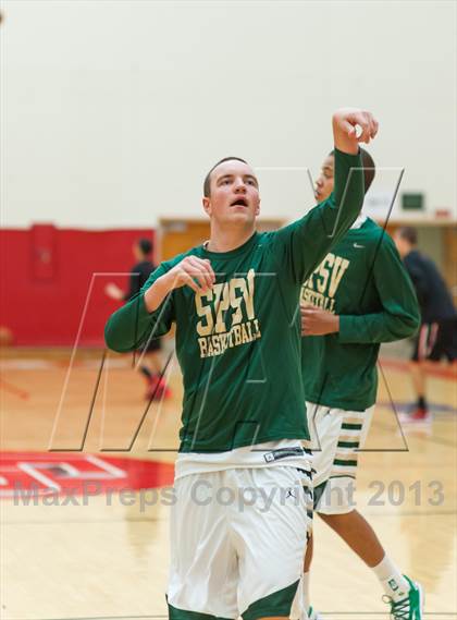 Thumbnail 2 in Valley Christian vs. St. Patrick-St. Vincent (Catholic School Winter Classic) photogallery.