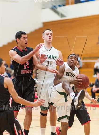 Thumbnail 1 in Valley Christian vs. St. Patrick-St. Vincent (Catholic School Winter Classic) photogallery.