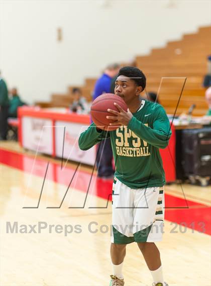 Thumbnail 3 in Valley Christian vs. St. Patrick-St. Vincent (Catholic School Winter Classic) photogallery.