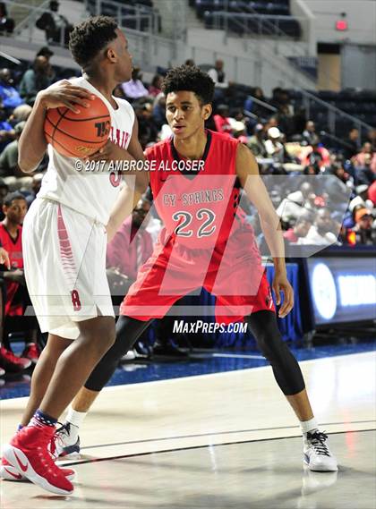 Thumbnail 1 in Cypress Springs vs. Bellaire (UIL 6A Bi-District Playoff) photogallery.