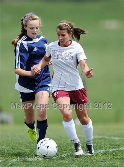 Thumbnail 2 in Randolph vs. Indian Springs photogallery.