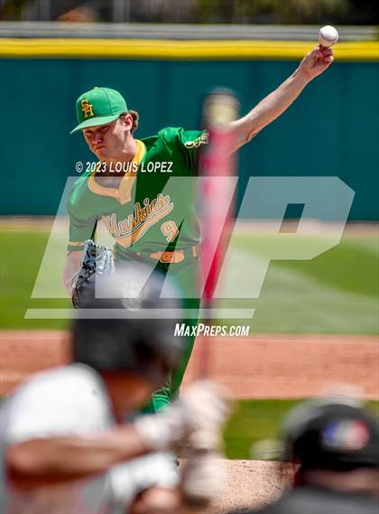 Thumbnail 1 in Crespi vs. South Hills (CIF SS DIV 2 Championship Final) photogallery.
