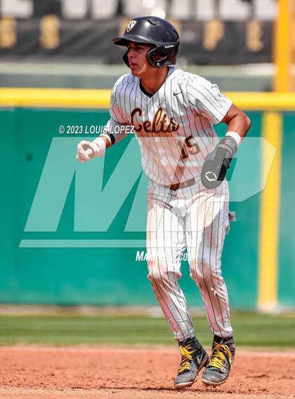 Thumbnail 2 in Crespi vs. South Hills (CIF SS DIV 2 Championship Final) photogallery.