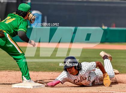Thumbnail 3 in Crespi vs. South Hills (CIF SS DIV 2 Championship Final) photogallery.