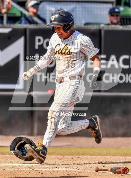 Thumbnail 1 in Crespi vs. South Hills (CIF SS DIV 2 Championship Final) photogallery.