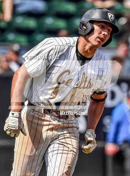 Thumbnail 1 in Crespi vs. South Hills (CIF SS DIV 2 Championship Final) photogallery.