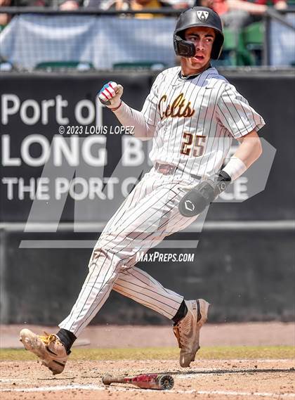 Thumbnail 2 in Crespi vs. South Hills (CIF SS DIV 2 Championship Final) photogallery.