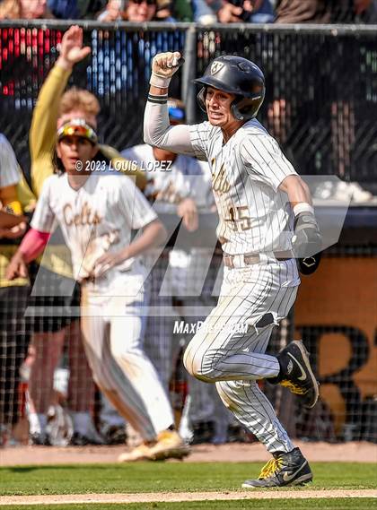 Thumbnail 3 in Crespi vs. South Hills (CIF SS DIV 2 Championship Final) photogallery.