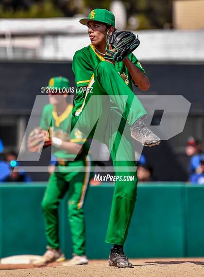 Thumbnail 1 in Crespi vs. South Hills (CIF SS DIV 2 Championship Final) photogallery.