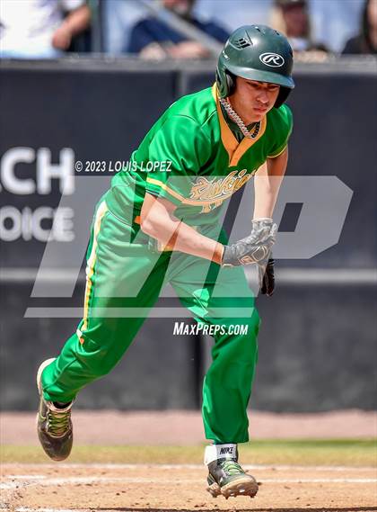 Thumbnail 1 in Crespi vs. South Hills (CIF SS DIV 2 Championship Final) photogallery.