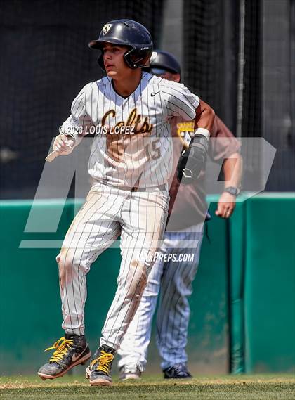 Thumbnail 3 in Crespi vs. South Hills (CIF SS DIV 2 Championship Final) photogallery.