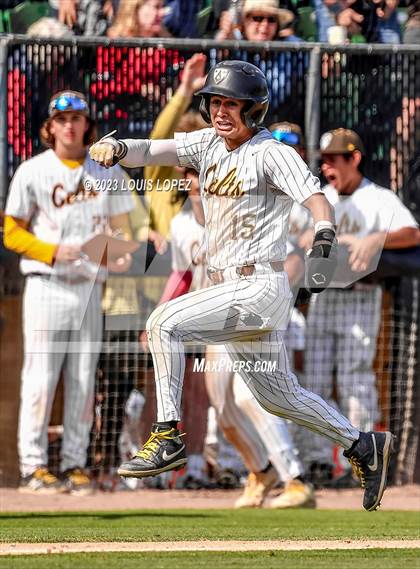 Thumbnail 1 in Crespi vs. South Hills (CIF SS DIV 2 Championship Final) photogallery.