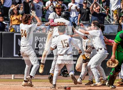 Thumbnail 1 in Crespi vs. South Hills (CIF SS DIV 2 Championship Final) photogallery.
